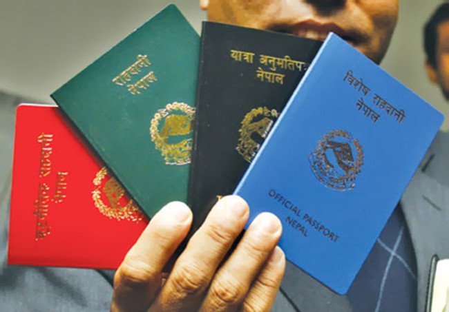 visit nepal passport validity
