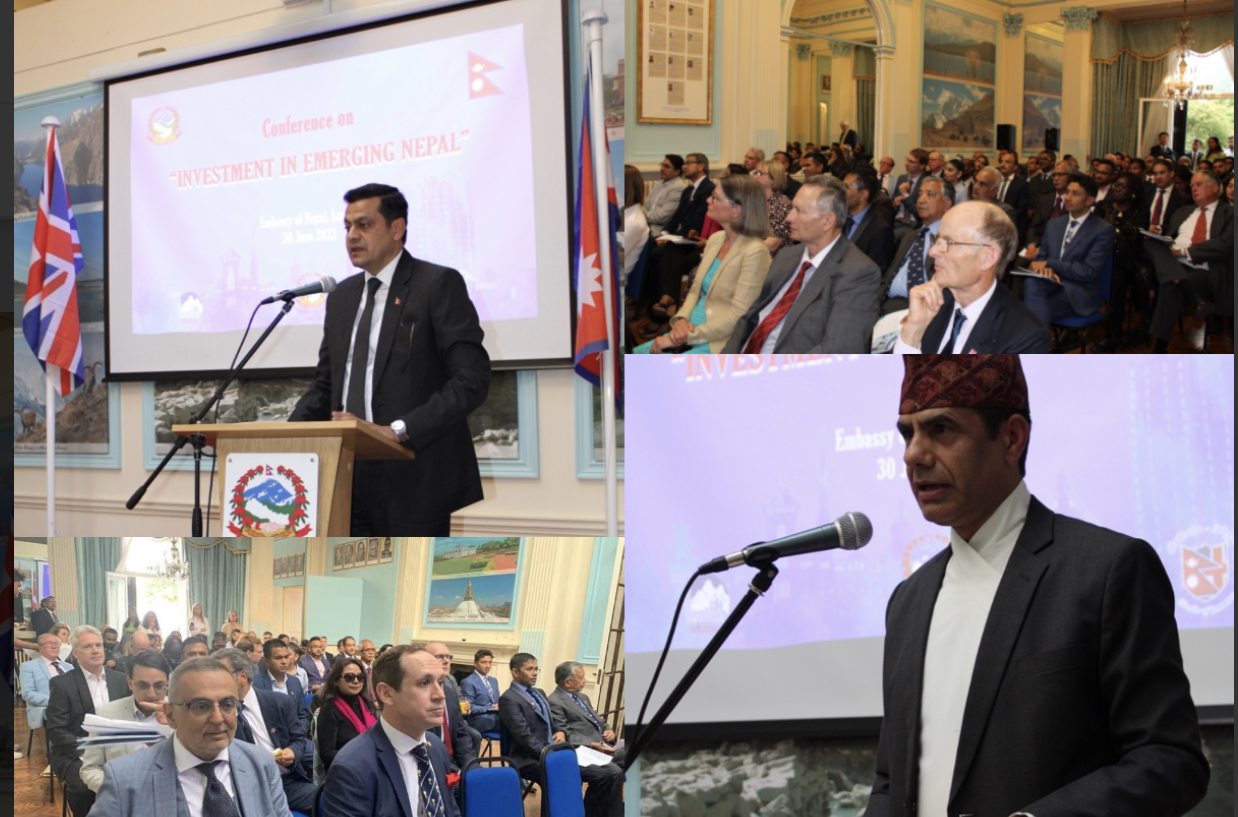 Conference on Investment in Emerging Nepal organised at Nepal Embassy London