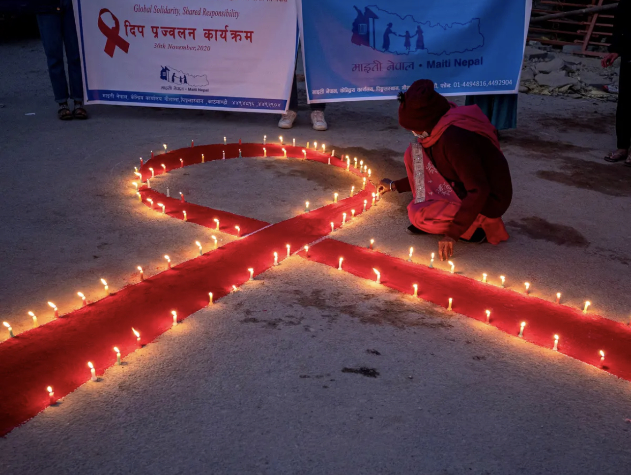 New HIV infections fell by 84 percent in the past two decades in Nepal