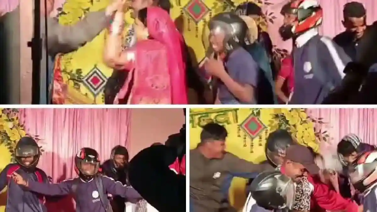 Road safety awareness: Man gifts helmets to guests at daughter’s wedding